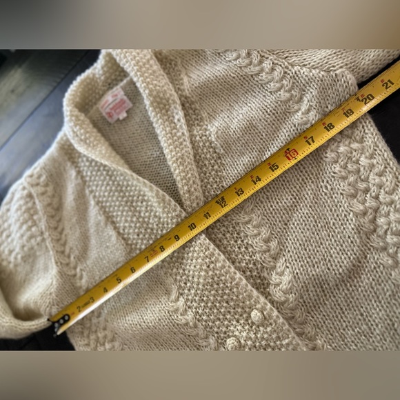 Vintage Beldoch Popper hand knitted Sweater Sz L - Picture 11 of 12